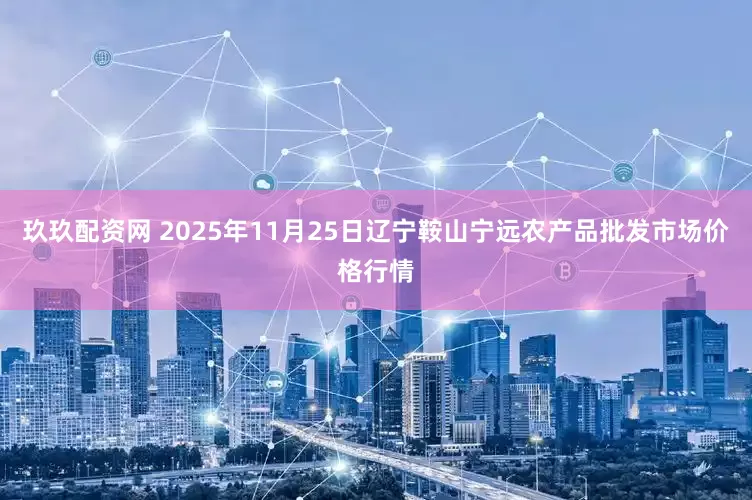玖玖配资网 2025年11月25日辽宁鞍山宁远农产品批发市场价格行情